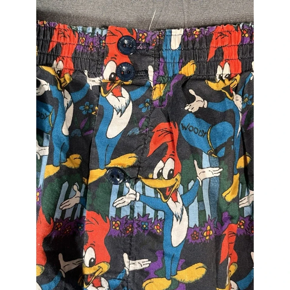 Vtg Woody Woodpecker Boxer Shorts M Cotton Tie Rack Knightsbridge London Preowne